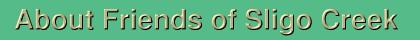 About Friends of Sligo Creek